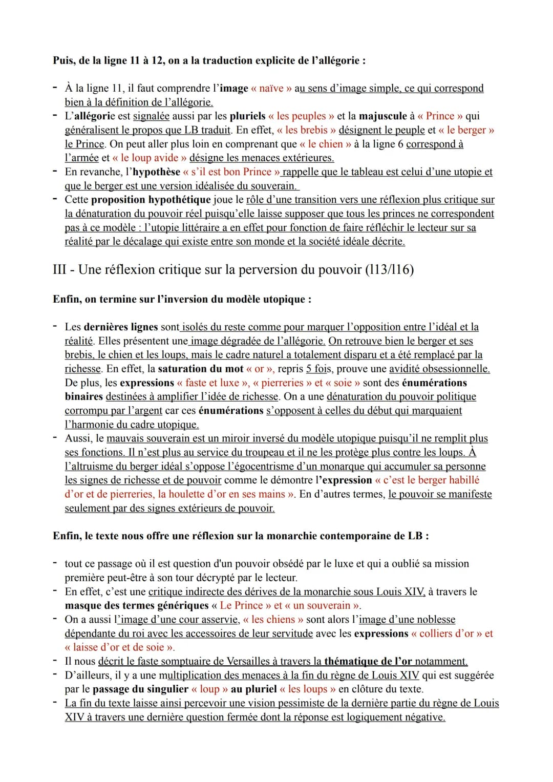 Introduction :
Texte 7: Le roi berger, livre X, 29
La deuxième moitié du XVIIè siècle est caractérisée par le mouvement du classicisme dont 