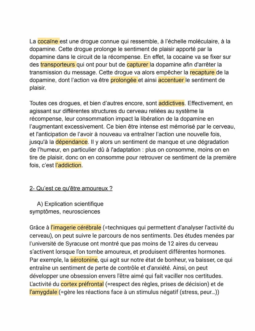 Grand oral svt
intro
Qu'est ce qu'être amoureux, concrètement ? L'amour est un sentiment
omniprésent dans nos vies et ce sous différentes fo