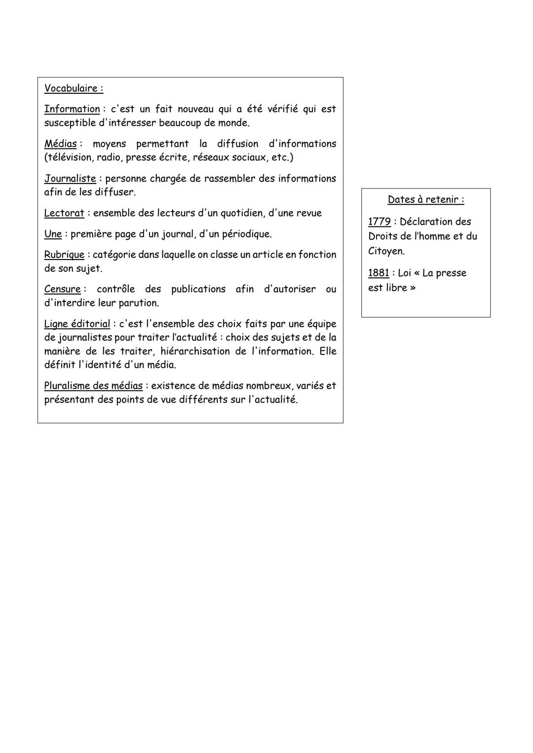 EMC
Informer, s'informer l'usage de la liberté d'expression en France.
Problématique La liberté d'expression doit elle être totale pour perm