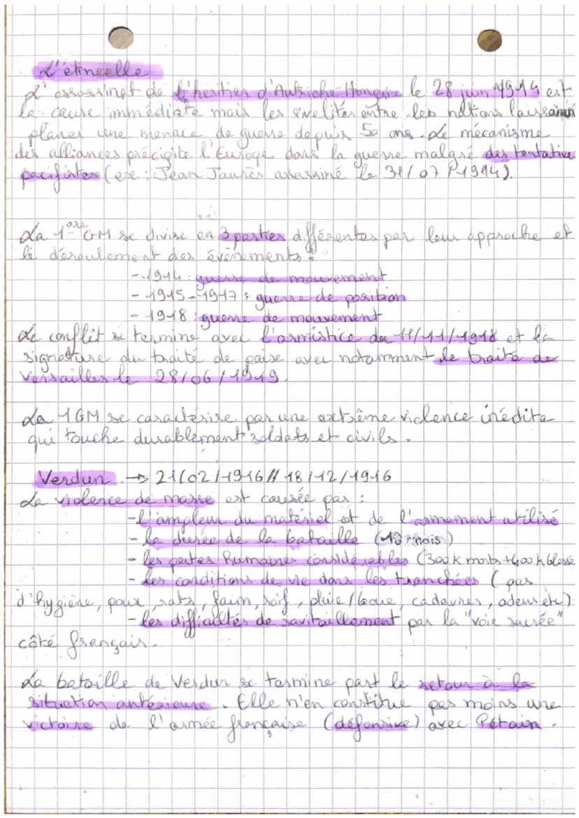 Histoine
CIVILS ET MILITAIRES DANS LA yere
GUERRE MONDIALE
VOCABULAIrelt
format + jone eles batailles
l'arrière + le territoire qui se trouv
