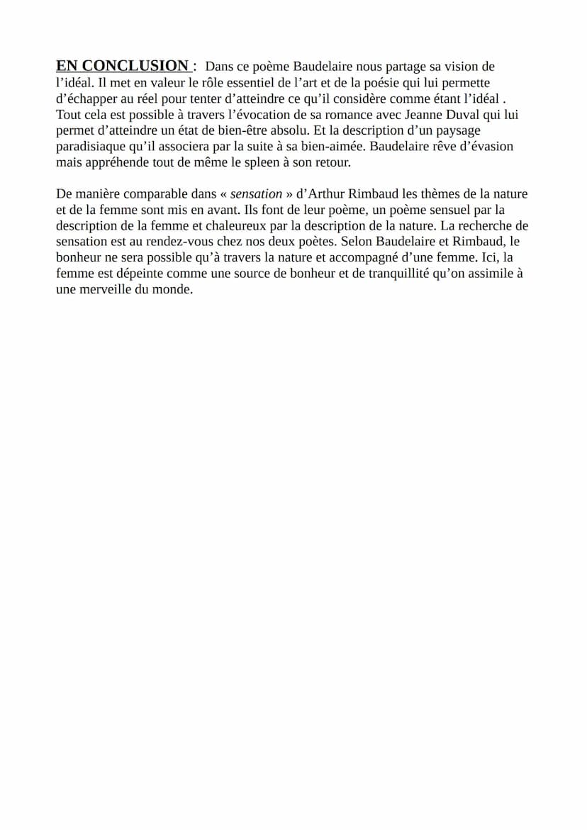 Fiche synthèse n°14
INTRODUCTION: En 1857, Charles Baudelaire, poète symboliste du XIXe
siècle, grand adepte du mouvement parnassien et du s