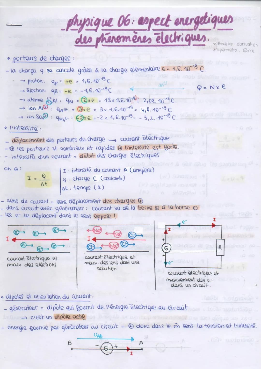 électricité