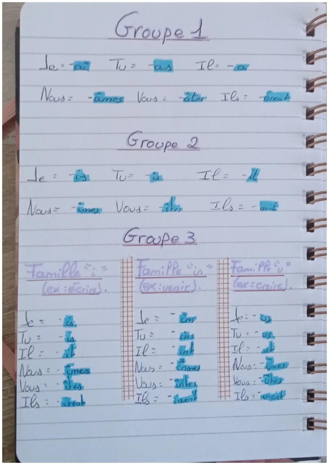 La
conjugaison du passé simple de
l'indicatif.
Le passe simple de l'indicatif est un temp du passe qui
sert à exprimer une action brêve (cou