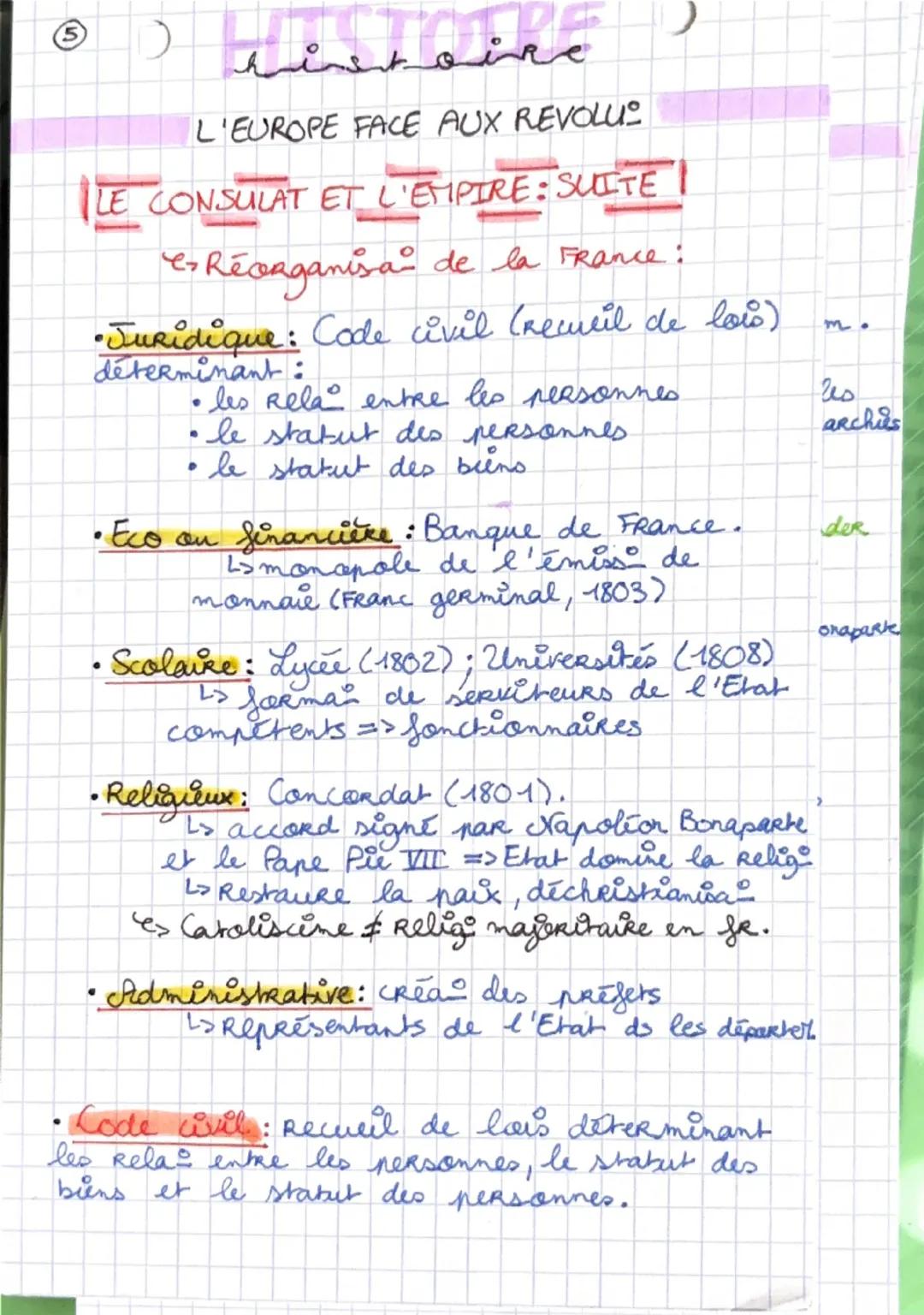 histoire
L'EUROPE FACE AUX REVOLUTIONS
1789: fin monarchie absolue et societ ordres
5 mai 1789: Ouverture des Etats Générau
L>créer nul impô