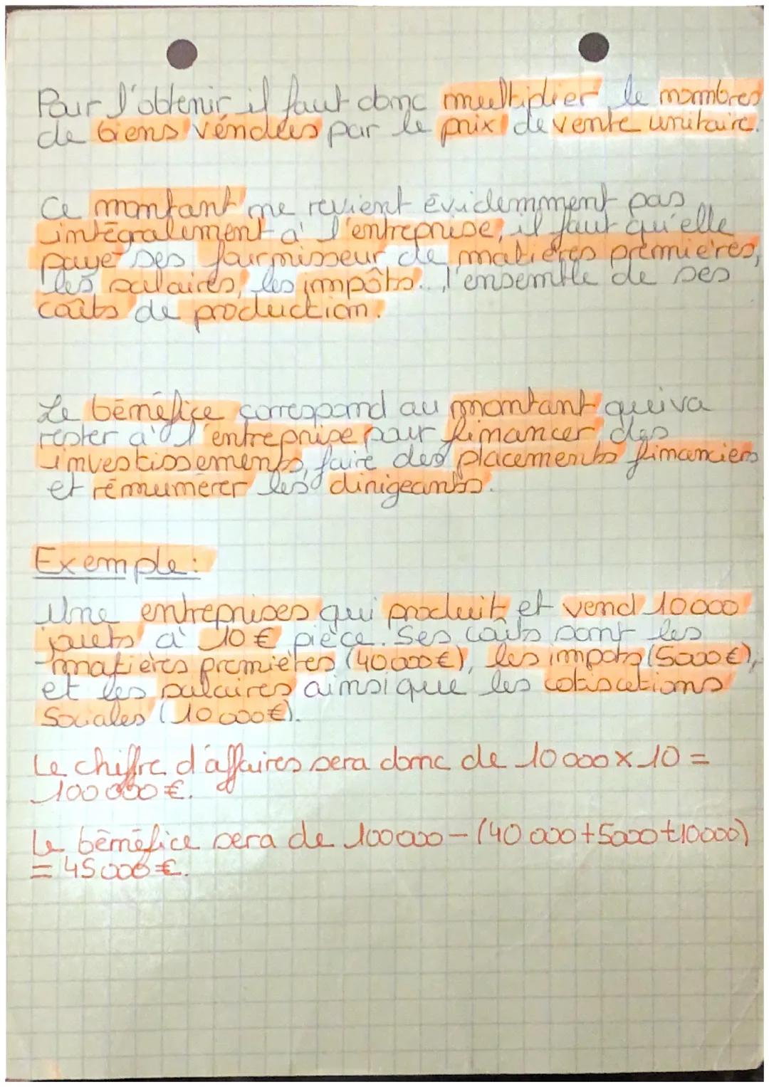 La Valur gautée (VA)

la VA est come la valeur créée par chaque entre prise
a chaque étape de la transformations des
produits.

Par la calcu