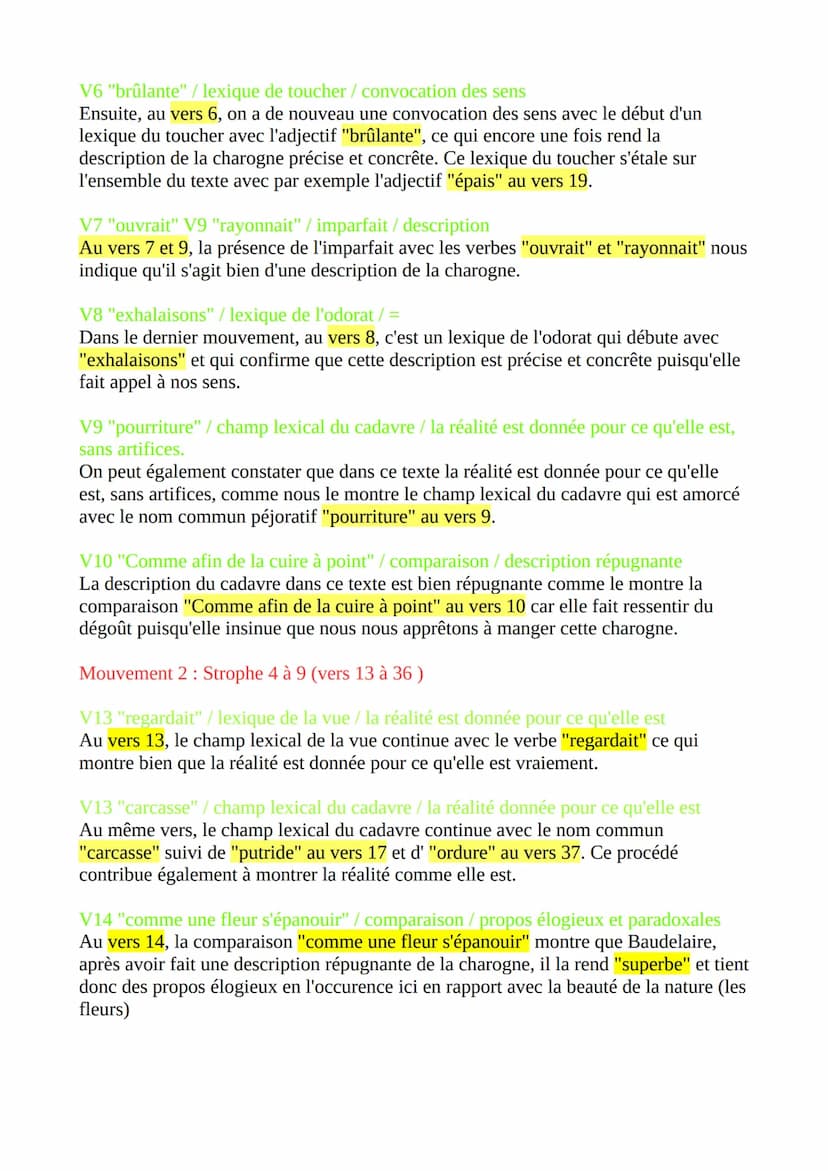 Lecture Analytique n°2 du BAC
Une Charogne ", Les Fleurs du Mal de Baudelaire, 1857 et 1861.
Introduction :
1° L'oeuvre, son auteur et son m