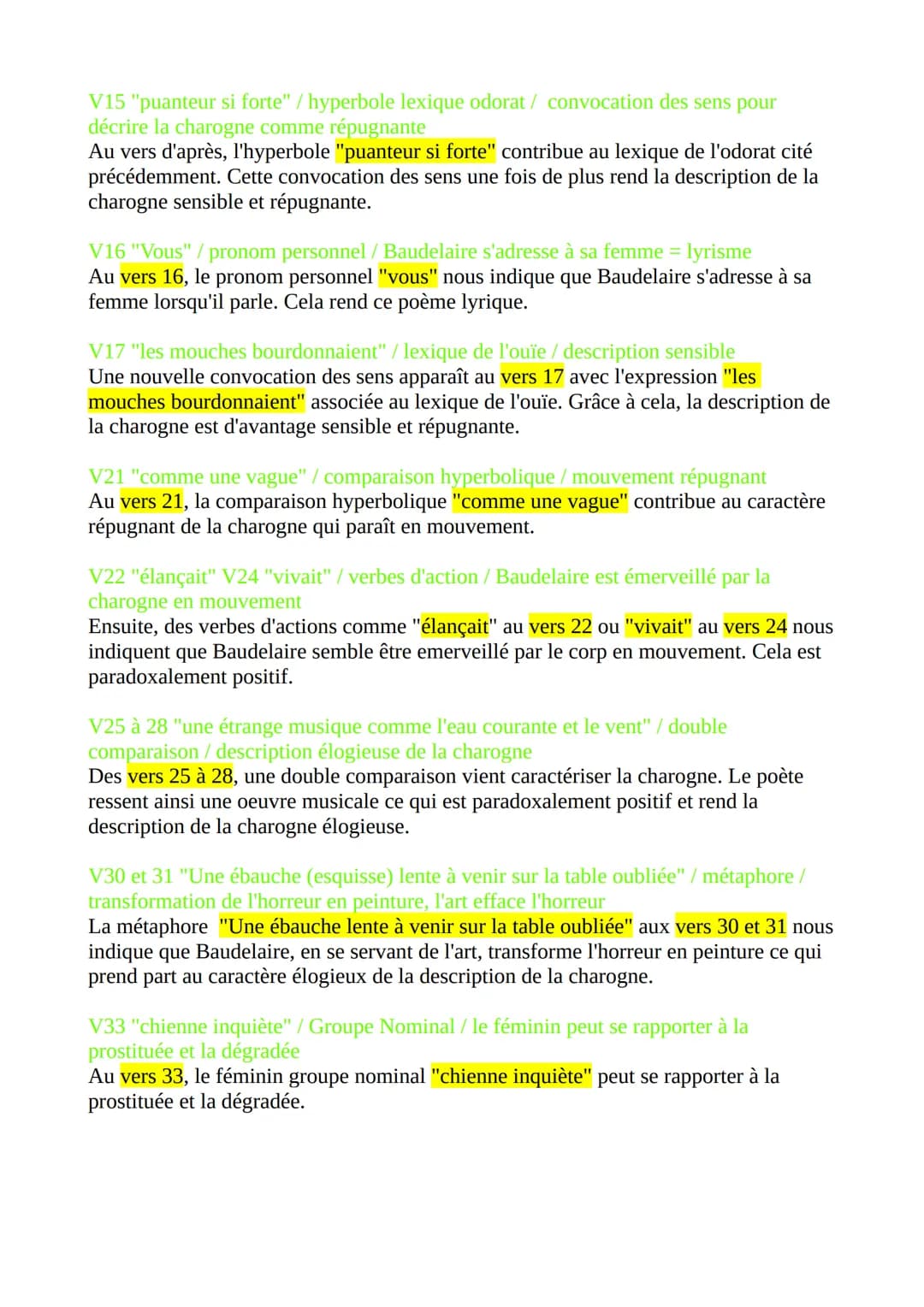Lecture Analytique n°2 du BAC
Une Charogne ", Les Fleurs du Mal de Baudelaire, 1857 et 1861.
Introduction :
1° L'oeuvre, son auteur et son m