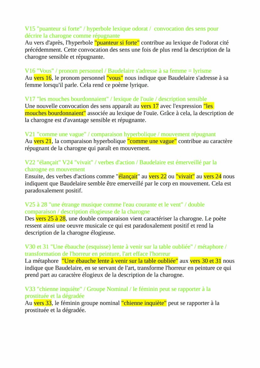 Lecture Analytique n°2 du BAC
Une Charogne ", Les Fleurs du Mal de Baudelaire, 1857 et 1861.
Introduction :
1° L'oeuvre, son auteur et son m