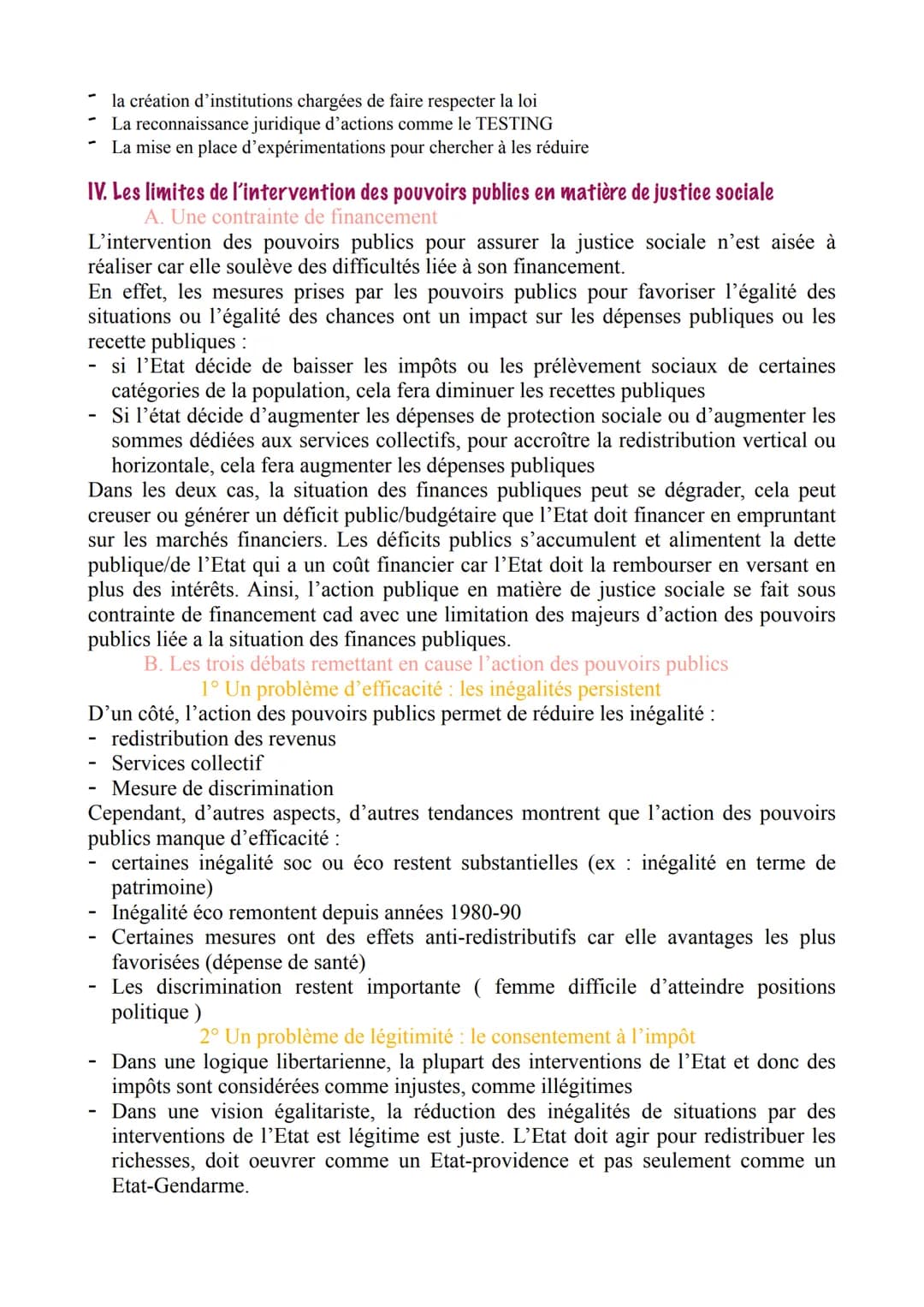 CHAPITRE 5. QUELLES INEGALITES SONT COMPATIBLES AVEC LES DIFFERENTES
CONCEPTION DE LA JUSTICE SOCIALE ?
Introduction.
Une inégalité. Différe