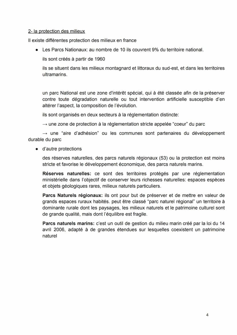 Introduction :
La France compte une grande diversité de milieux qui se remarquent par la variété des
paysages qu'ils soient métropolitains o
