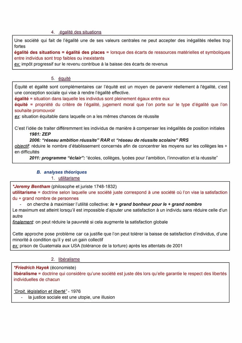 QUELLES INÉGALITÉS SONT COMPTATIBLES AVEC LA JUSTICE SOCIALE?
fondements de la société démocratique: liberté, égalité, fraternité
antagonism