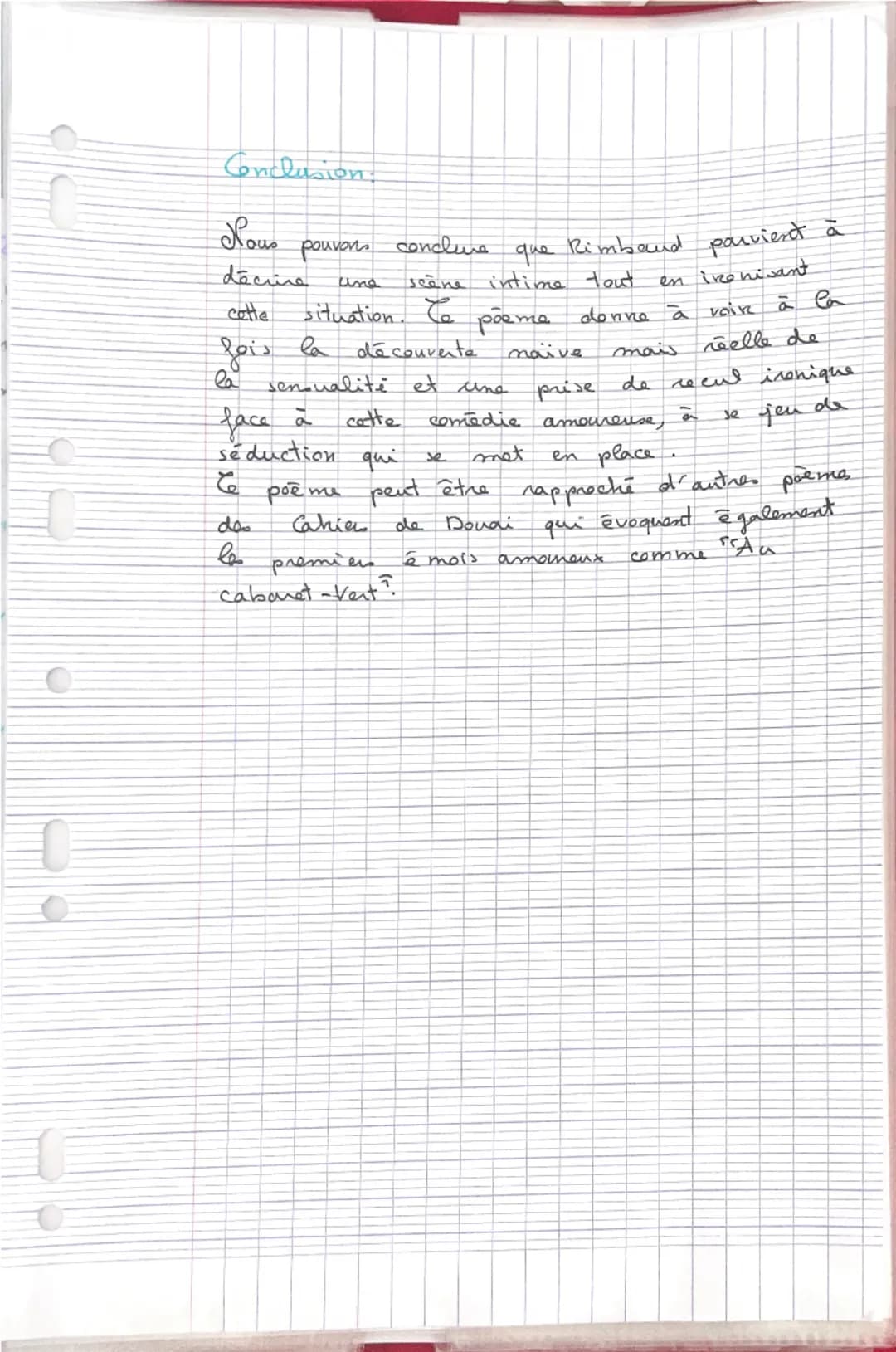 Première soirée
Elle était fort déshabillée
Et de grands arbres indiscrets
Aux vitres jetaient leur feuillée
Malinement, tout près, tout prè