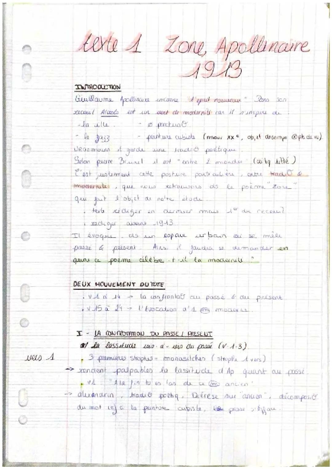 Découvre le poème 'Zone' d'Apollinaire