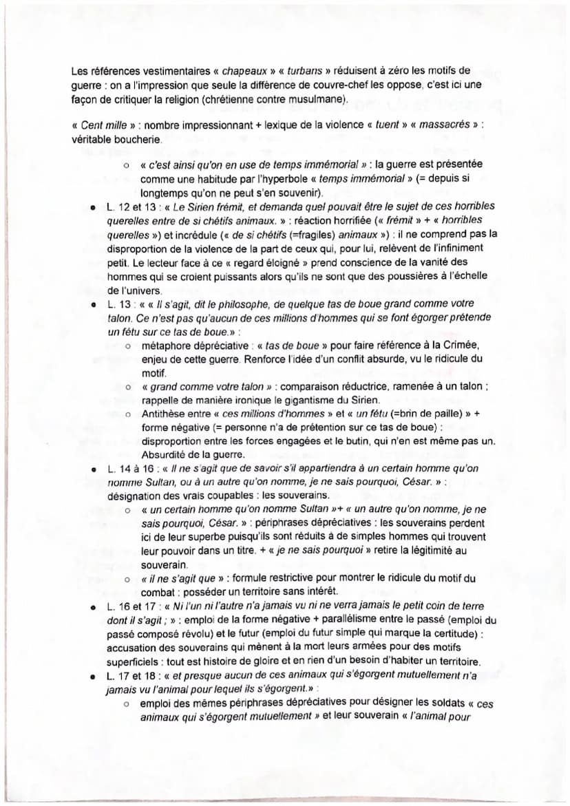 clabana
Voltaire, Micromégas (texte 10) Meb
Introduction :
Voltaire, en digne philosophe des Lumières, a consacré son œuvre à défendre les
i