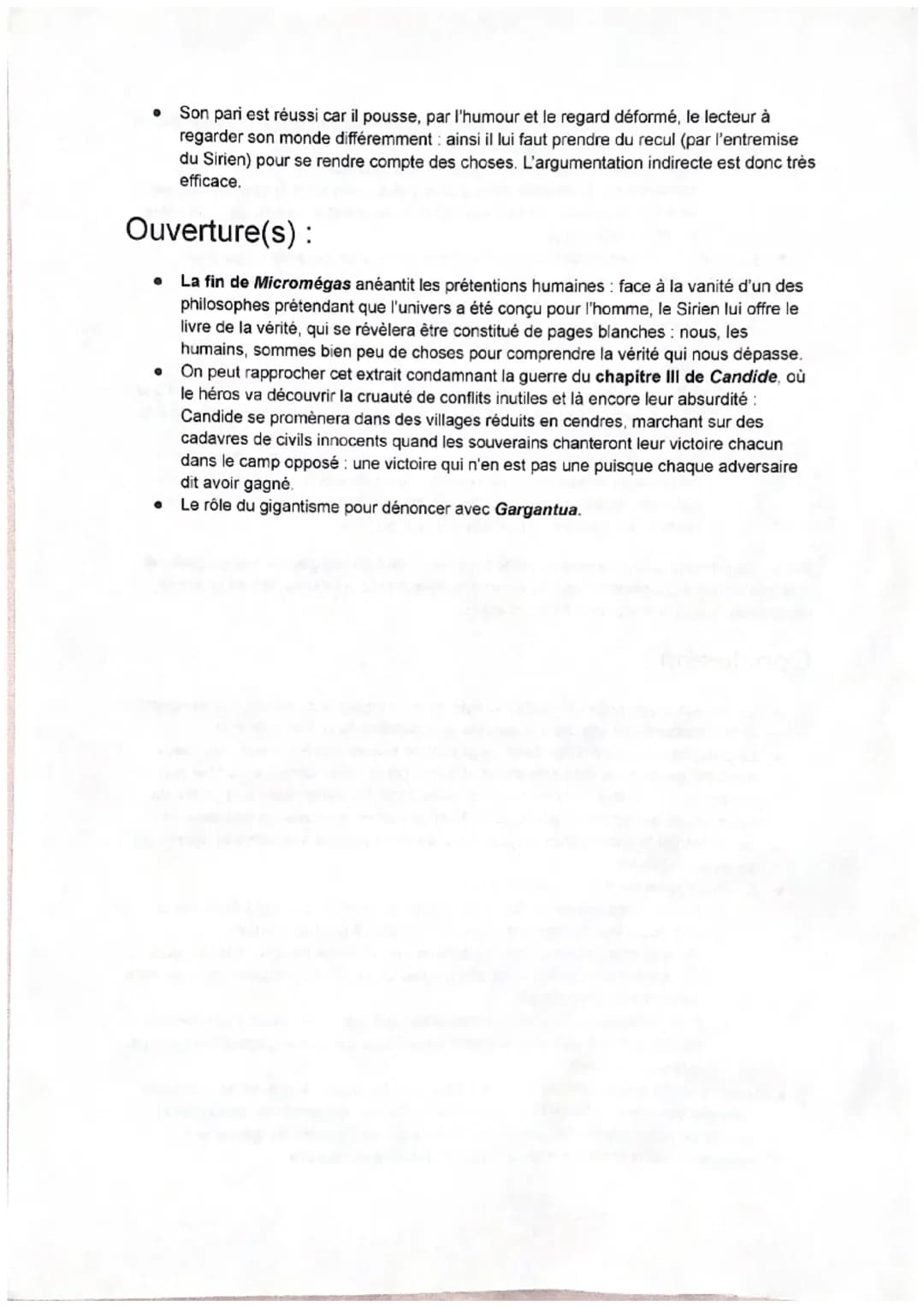 clabana
Voltaire, Micromégas (texte 10) Meb
Introduction :
Voltaire, en digne philosophe des Lumières, a consacré son œuvre à défendre les
i