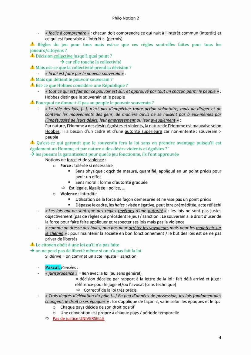 La JUSTICE
Vocabulaire et Définitions
Droit & Justice (2 concepts #)
●
Philo Notion 2
Droit : Ensemble de lois, de règlent qui régissent une