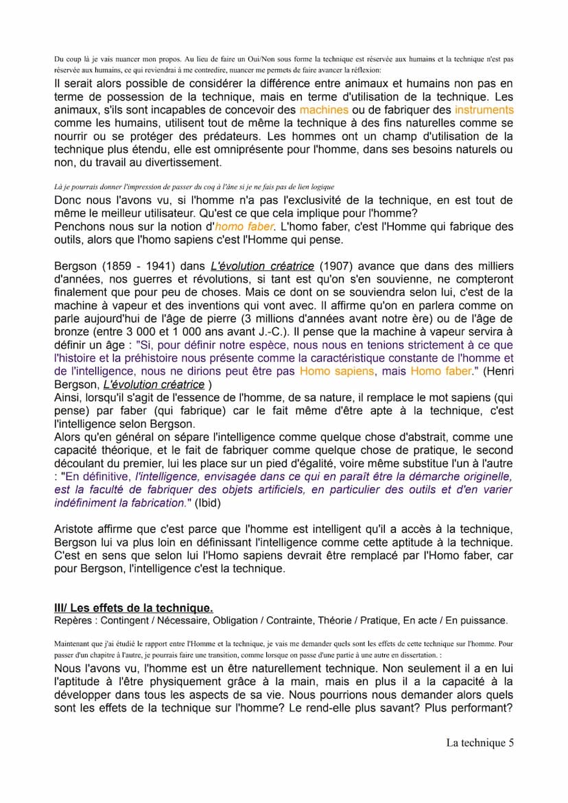 ●
LA TECHNIQUE
Technique Du grec techné, qui peut-être traduit par "savoir-faire", "habilité", la
technique désigne tout moyen utilisé en vu