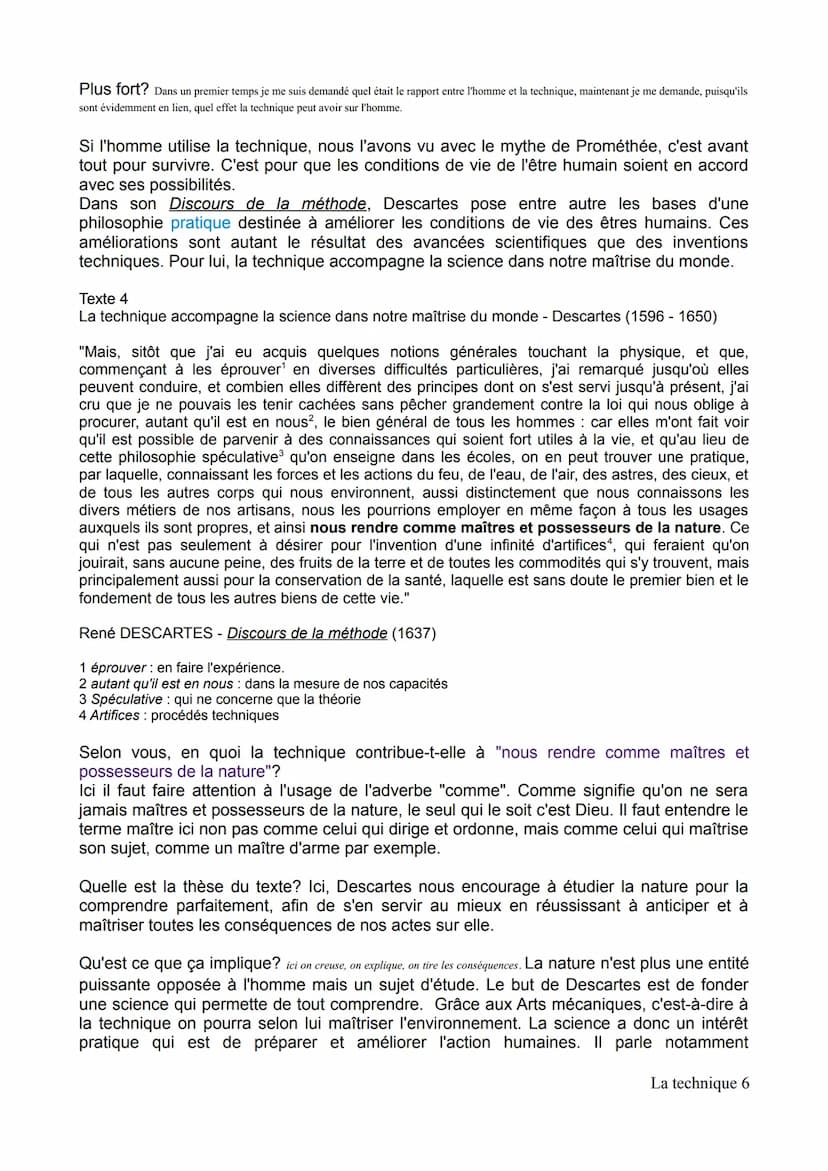 ●
LA TECHNIQUE
Technique Du grec techné, qui peut-être traduit par "savoir-faire", "habilité", la
technique désigne tout moyen utilisé en vu