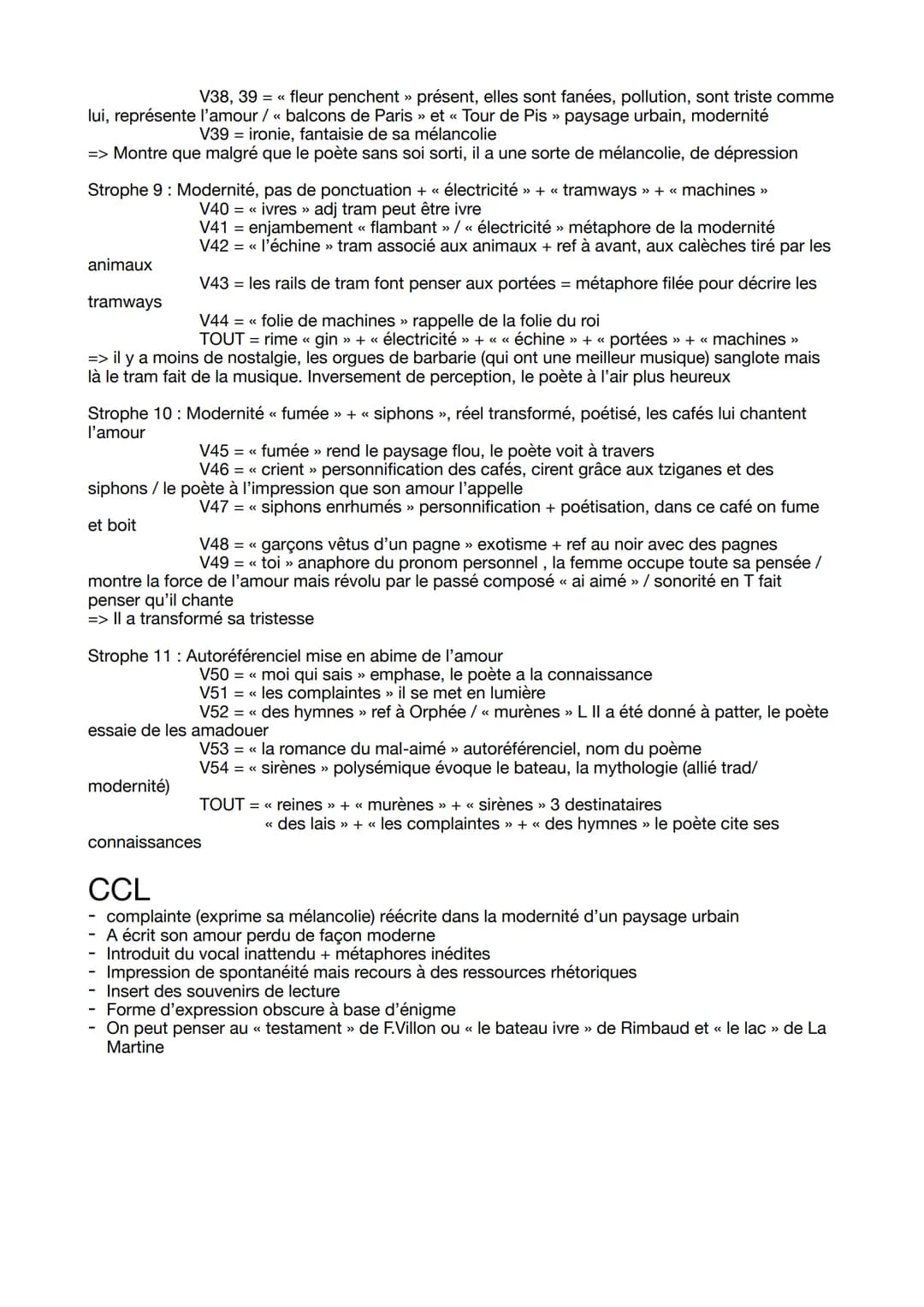INTRO
- 3ème poème du recueil « Alcools » d'Apollinaire
Fait parti des poèmes d'ouverture avec « zone » et « le pont Mirabeau » mais aussi d