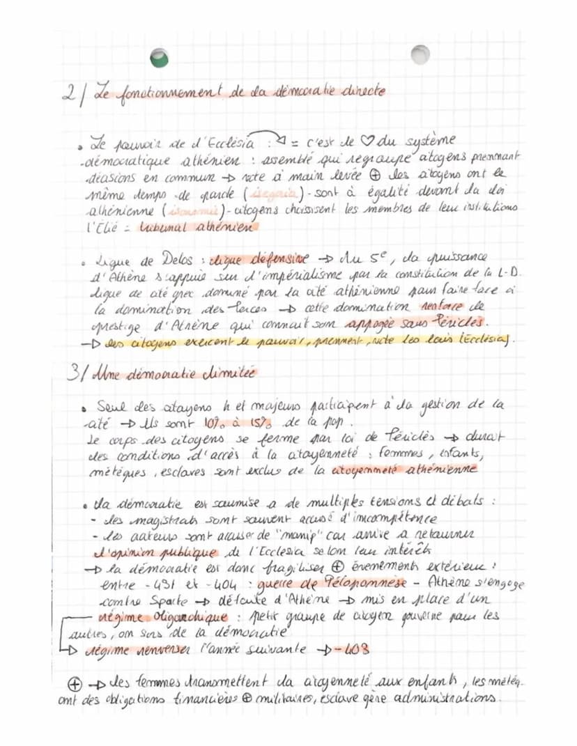 theme 1.
Chapitze
1
-→- L'évolution des conceptions de la démocratie depuis la démocrati
directe à la democratic représentative.
I- Etre cit