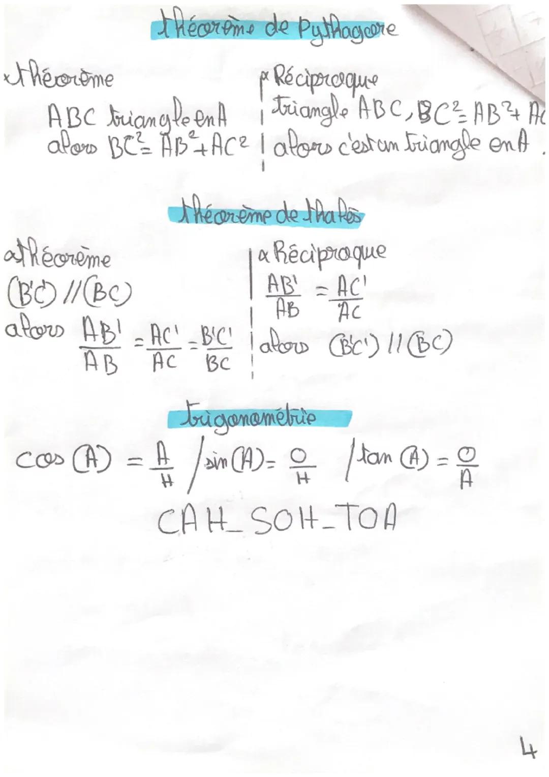 Calculs numériques
& PENDAS
1a Reghe des signes
Règle
| + + →>
+
+ →> -
Arithmetique
& Nombres premiers: 2, 3, 5, 7, 11
L> passe de 2 divise