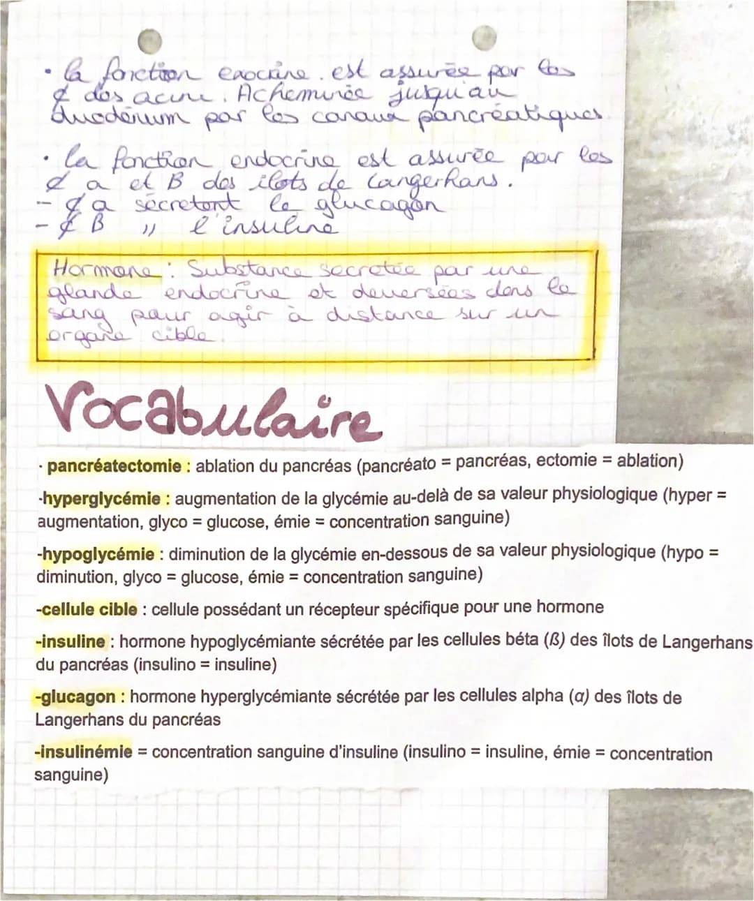 • Biologie
Glycémie
•Constante
physiologique
9/01
milion interreur et Romeostasie
te fatte
LE
• Concentration
Sanguine de glucose
(412)
: gr