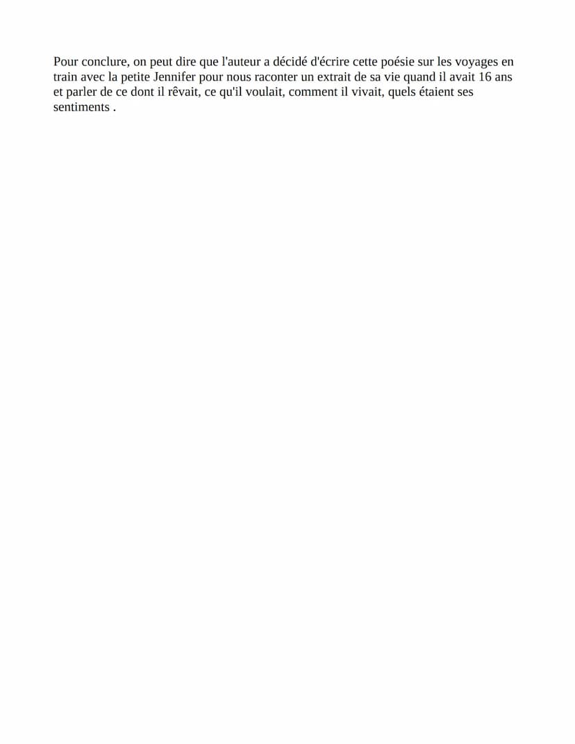 Prose du Transsibérien et de la petite Jehanne de France (Bac n°4)
Il voulair encore passé
ce moment dans sa vie
2eme
Partie :
Voyage
En
Tra
