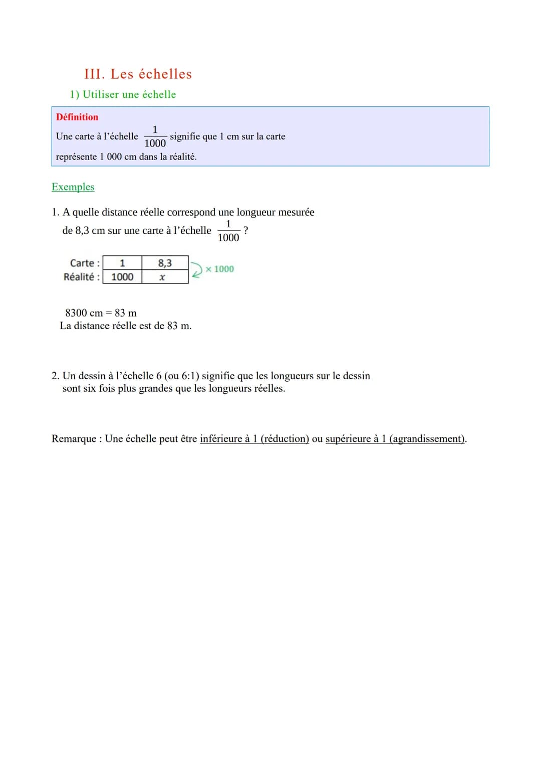 I. Quantités proportionnelles
1) Définition et vocabulaire
Définition
Deux grandeurs sont dites proportionnelles lorsqu'on peut passer de l'