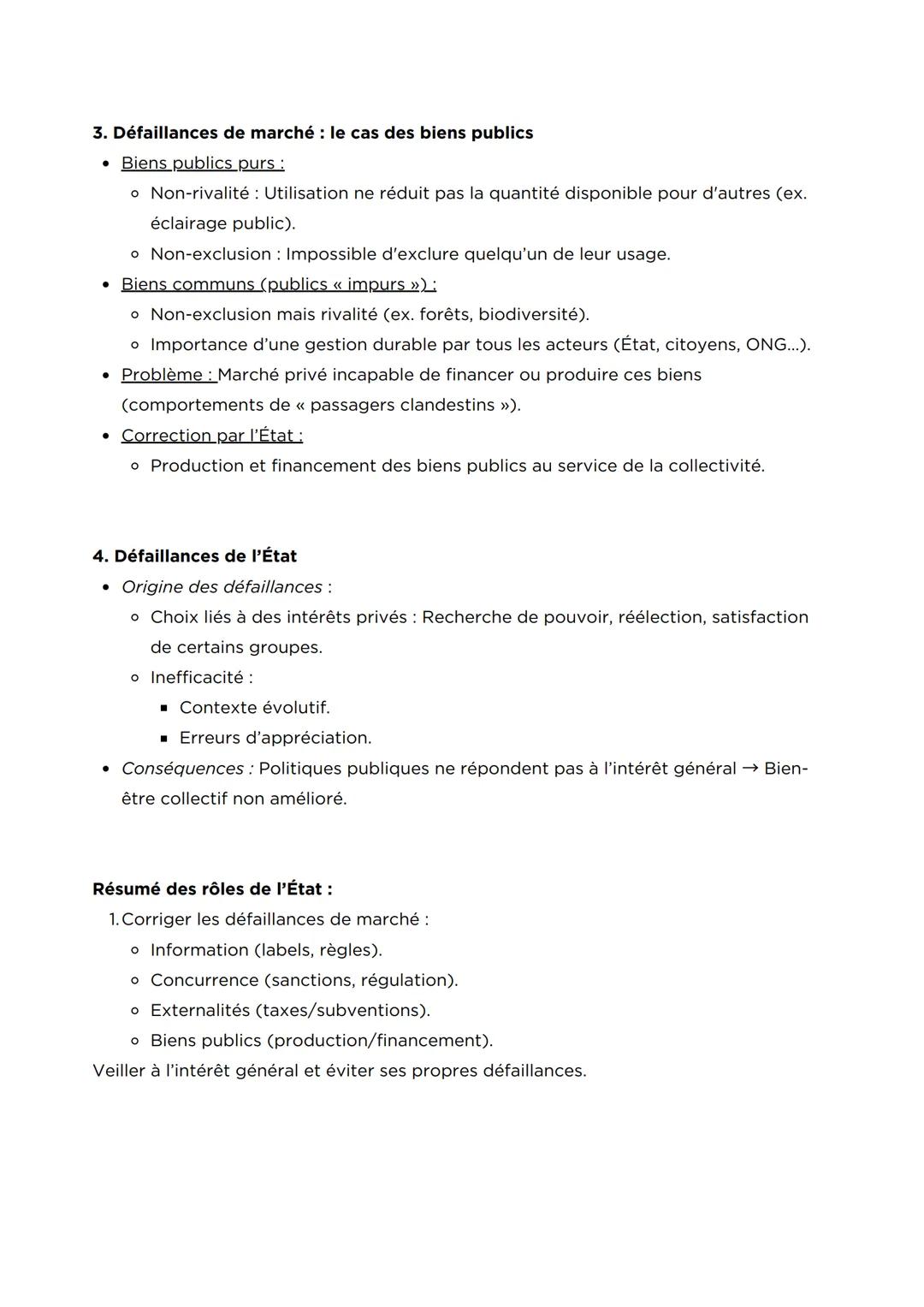 ÉCONOMIE, STMG
LES DEFAILLANCES DE L'ÉTAT
1. Défaillances de marché : asymétries d'information et concurrence imparfaite
A. L'asymétrie d'in