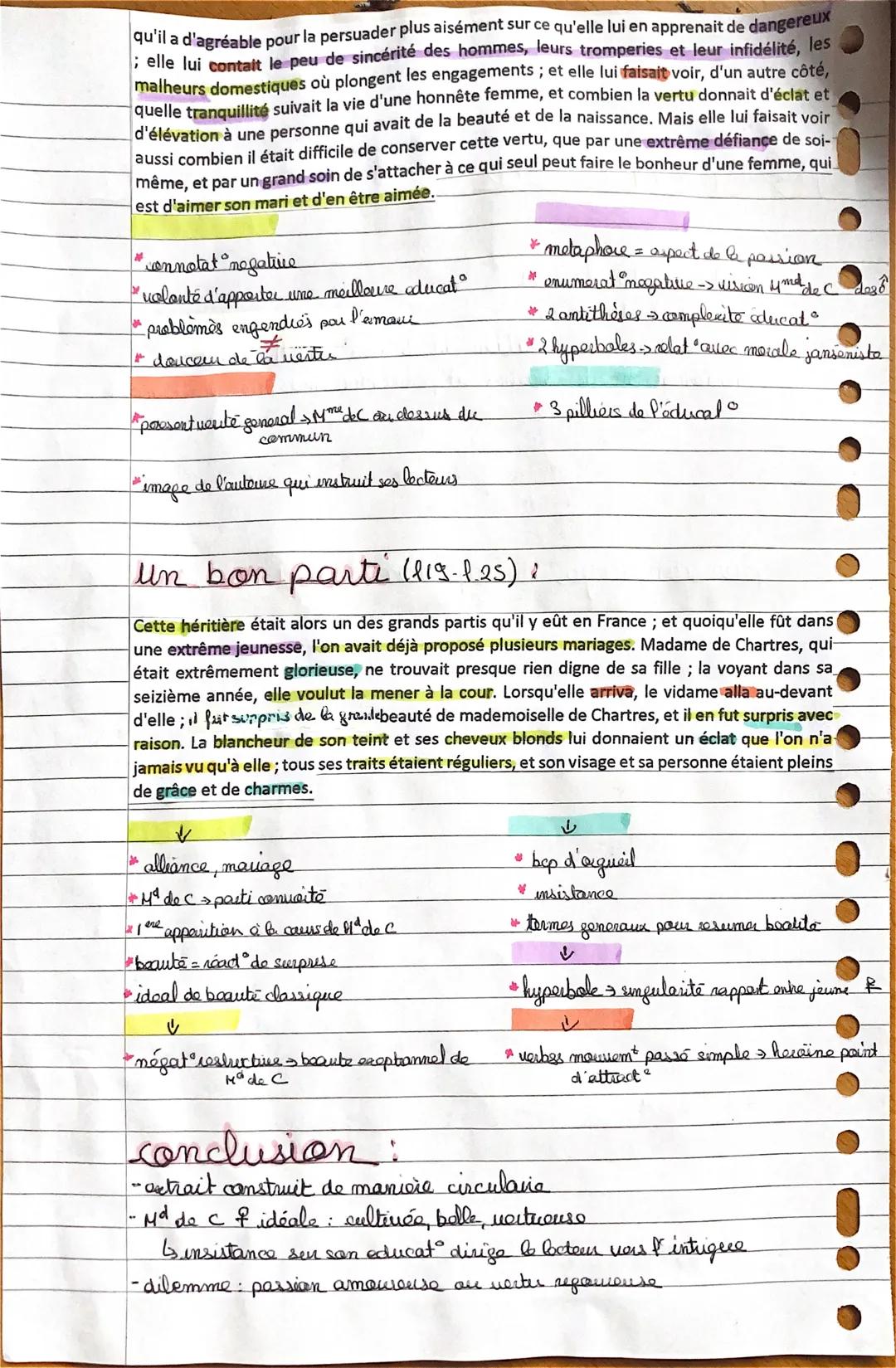 TEXTE 8
Mme de lafayette
# Portrait de l'héroïne
* Princesse de Chine.

## Inhoduction:
-au début du roman
-d'abord une prosentation de la c