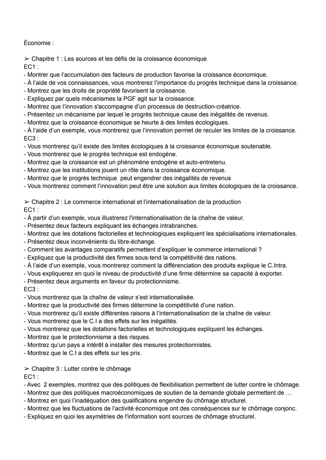 
<h2 id="chapitre1lessourcesetlesdfisdelacroissanceconomique">Chapitre 1 : Les sources et les défis de la croissance économique</h2>
<h3 id=