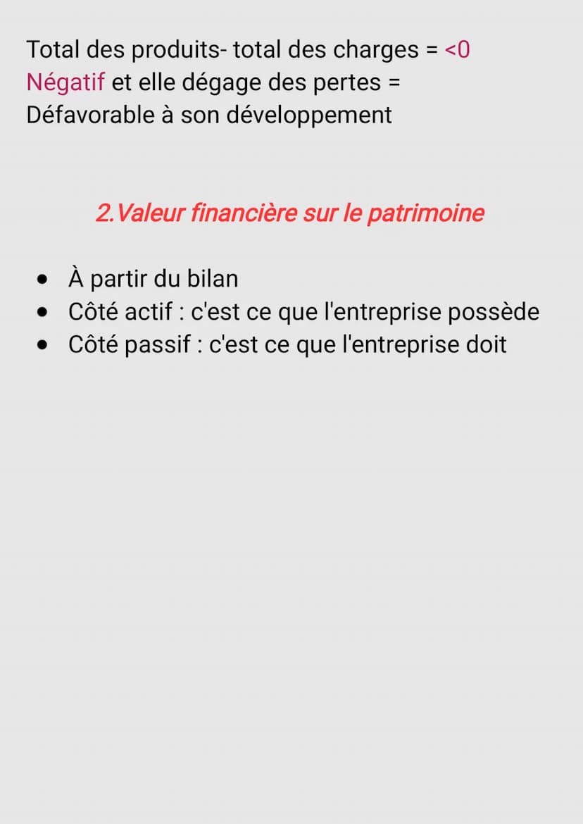 Définition:
VALEUR FINANCIÈRE
• La valeur financière est tous l'argent qui
circule dans une organisation
●
La valeur financière est basée su
