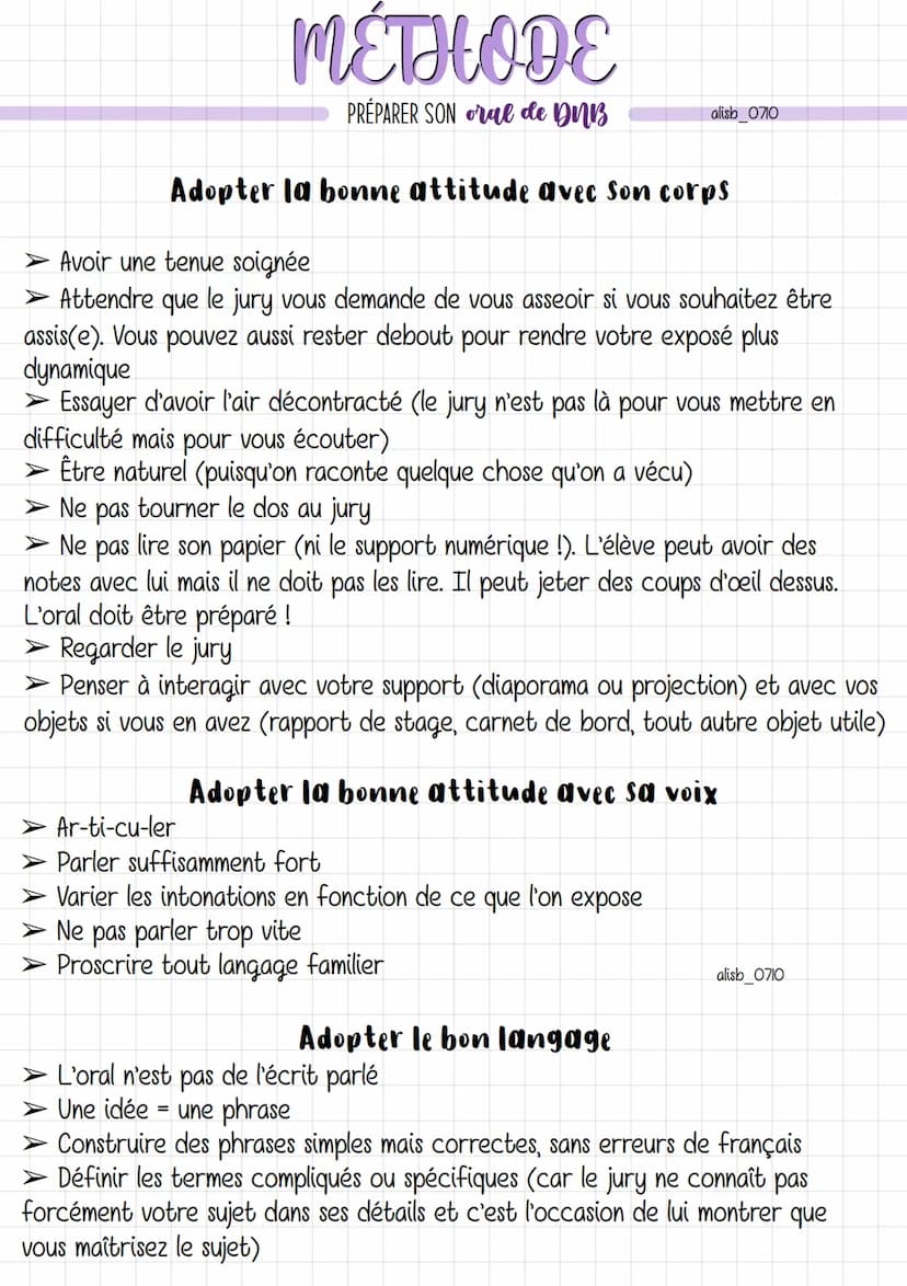 Un parcours éducatif
- Parcours Avenir
L'oral du DNB est une épreuve obligatoire sur 100 points.
L'épreuve consiste à présenter à l'oral un 