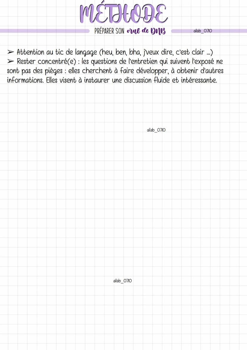 Un parcours éducatif
- Parcours Avenir
L'oral du DNB est une épreuve obligatoire sur 100 points.
L'épreuve consiste à présenter à l'oral un 