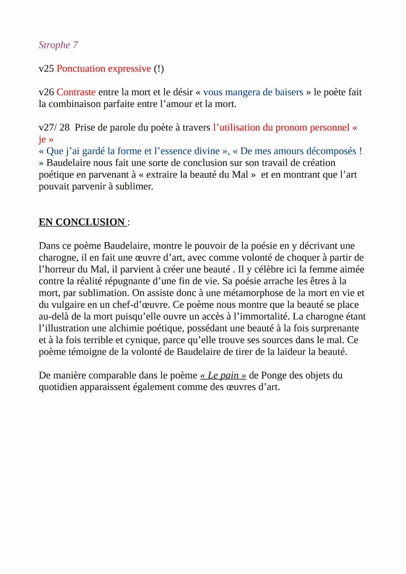 INTRODUCTION: En 1857, Charles Baudelaire, poète symboliste du XIXe
siècle, grand adepte du mouvement parnassien et du symbolisme publie son