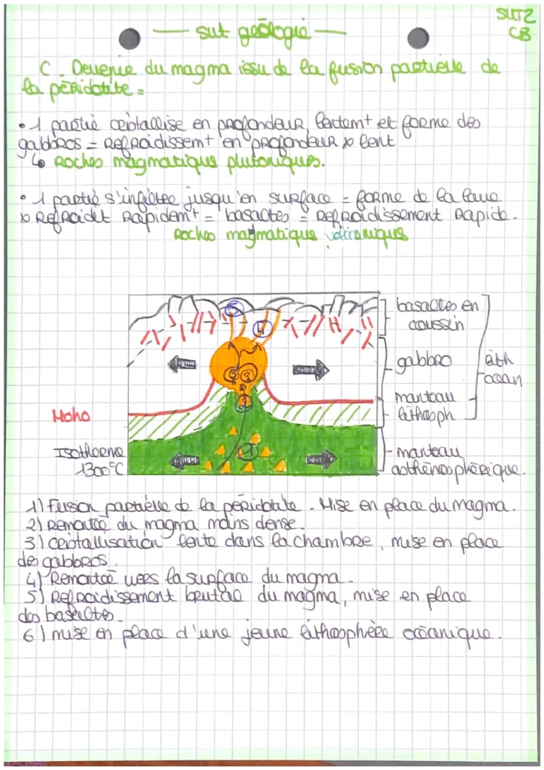 
<p>La dynamique des zones de divergence est un aspect important de la géologie. Les dorsales sont des zones d'activité magmatique qui se ca