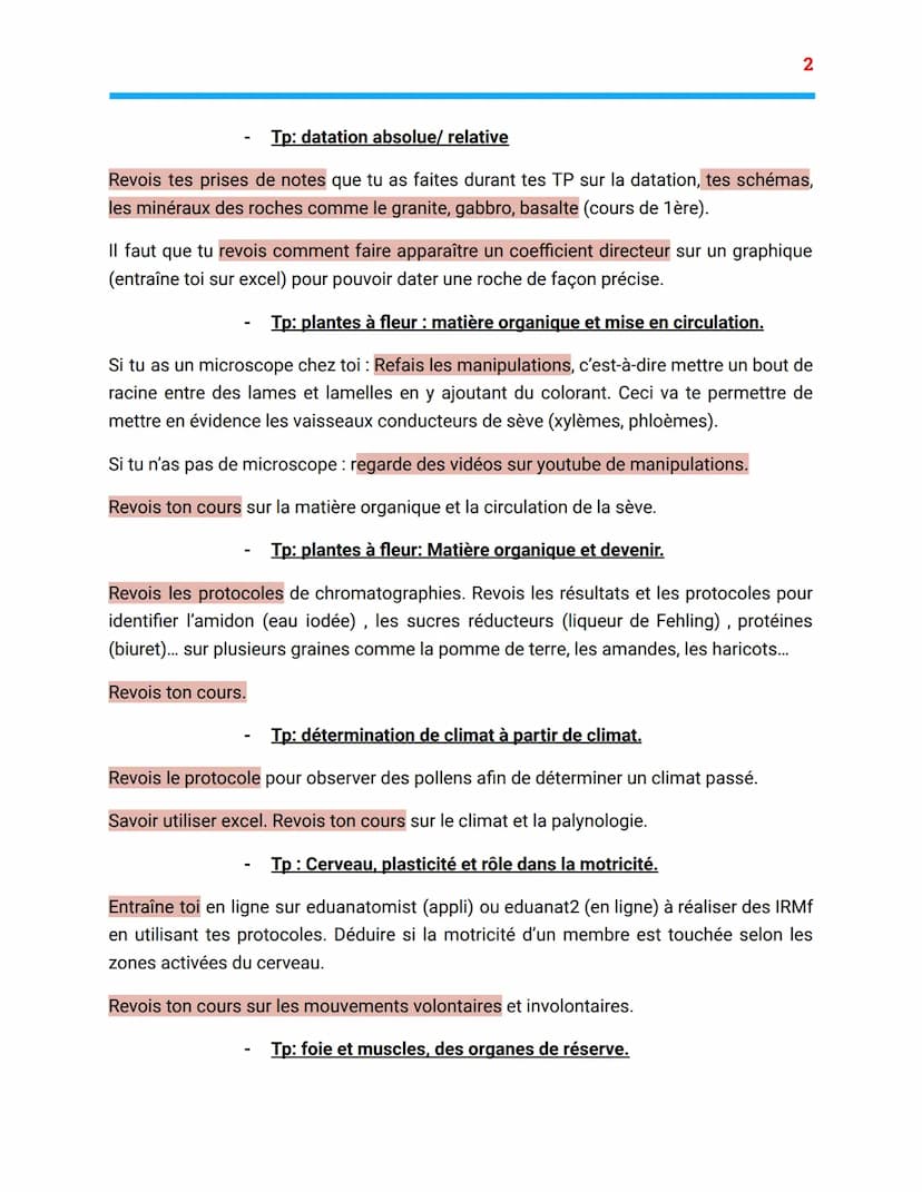 ECE spécialité SVT
Sciences et vie et de la terre
Conseils apprends tes protocoles et surtout comprend les! Et si tu lis ça pendant
l'année 