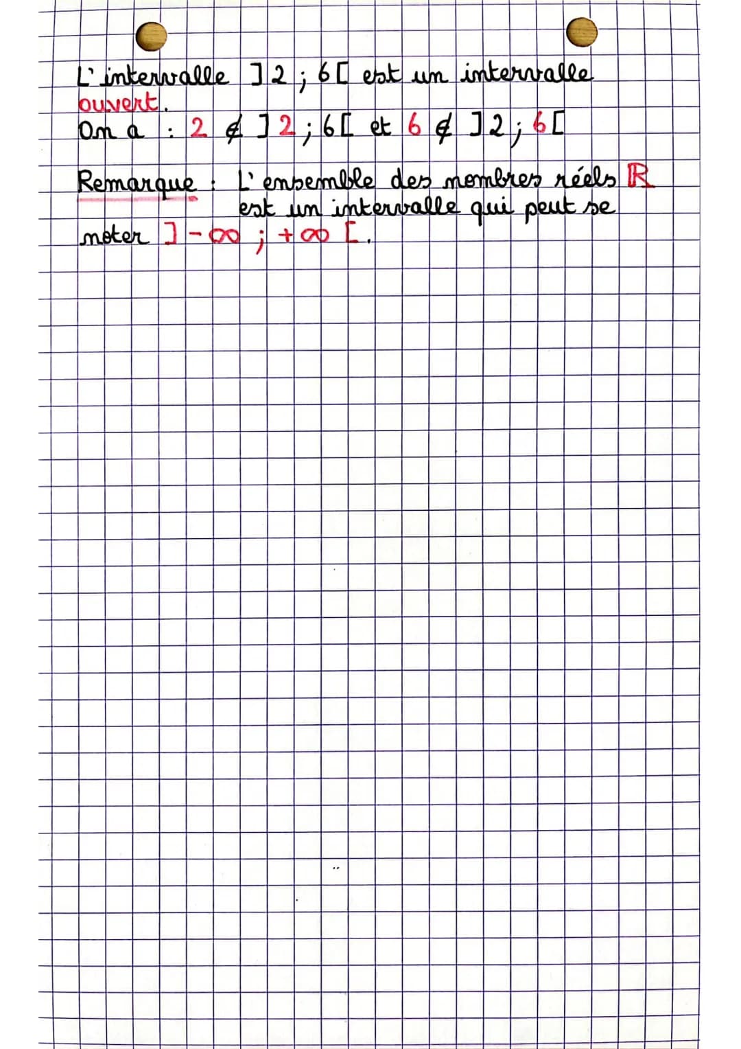 mi maths
les intervalles
Notations
-O
0000
0000
L'ensemble de tous les nombres réels oc
tels que 2 ≤ oc ≤ 4 peut se représenter sur
une droi