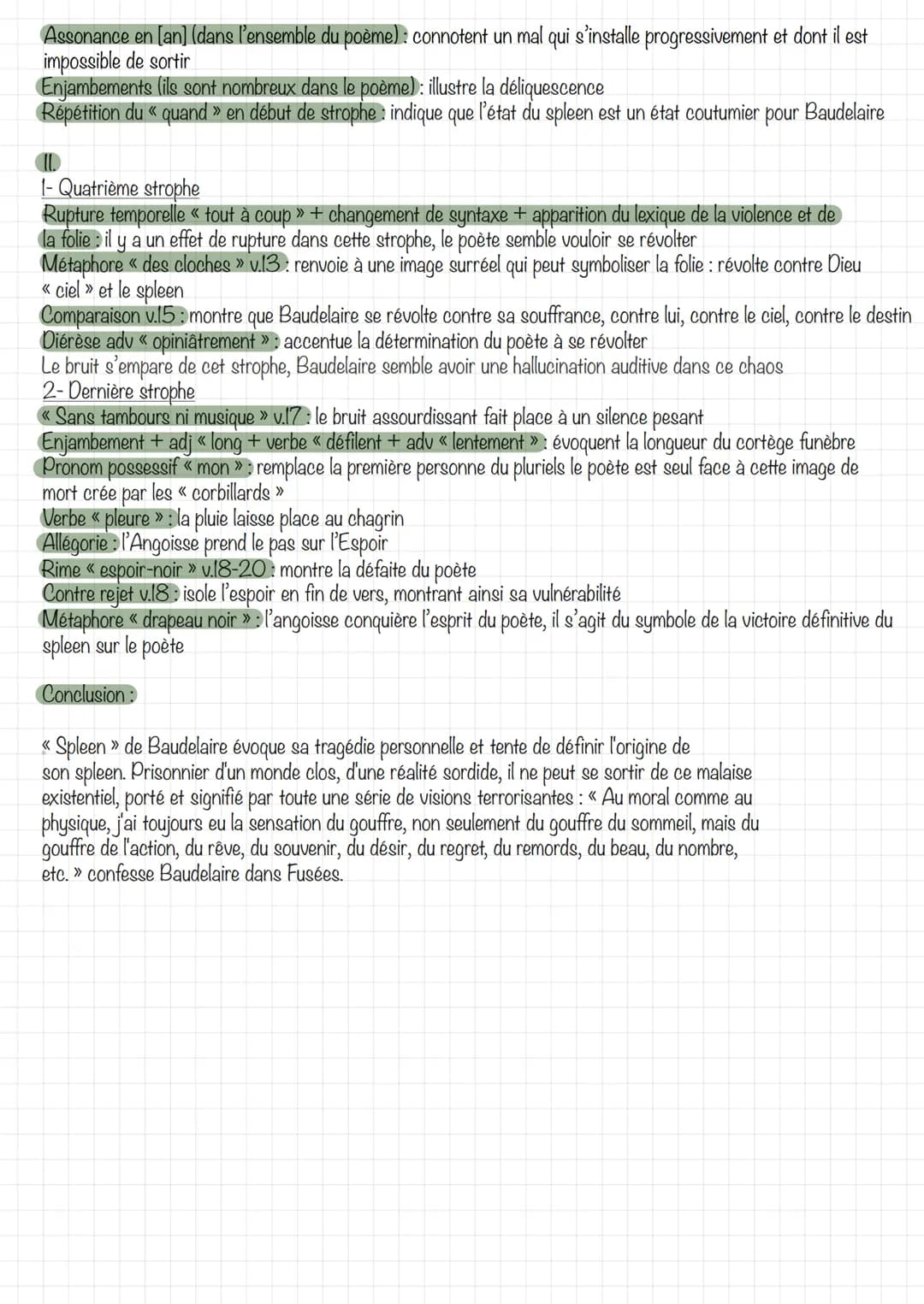 Spleen, Les Fleurs du mal, Charles Baudelaire
Introduction:
Les fleurs du mal parut en 1857
Expression des sentiments de Baudelaire
Expressi