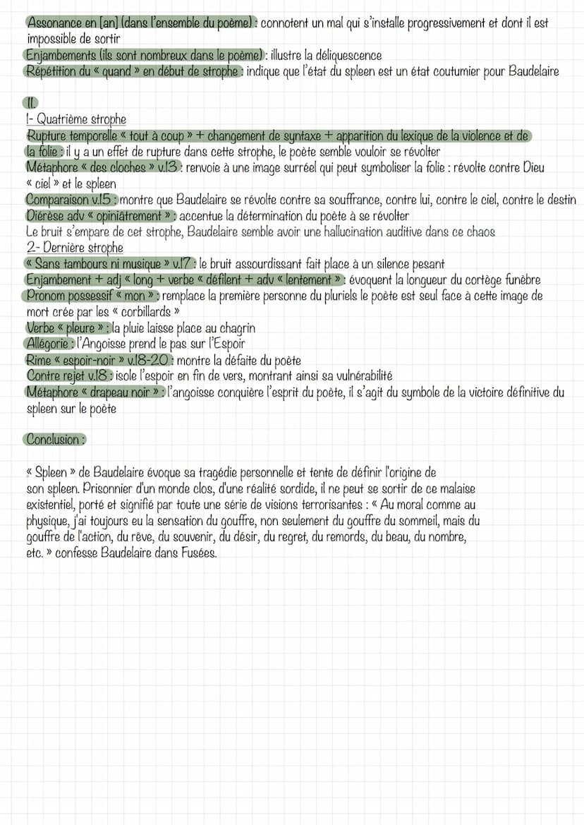 Spleen, Les Fleurs du mal, Charles Baudelaire
Introduction:
Les fleurs du mal parut en 1857
Expression des sentiments de Baudelaire
Expressi