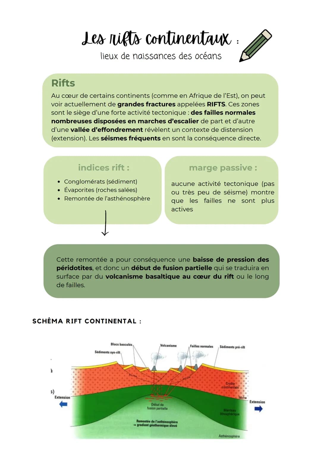 DATATION RELATIVE
Principe d'actualisme
• Les phénomènes géologiques du passé s'expliquent de la même
manière que les phénomènes actuellemen