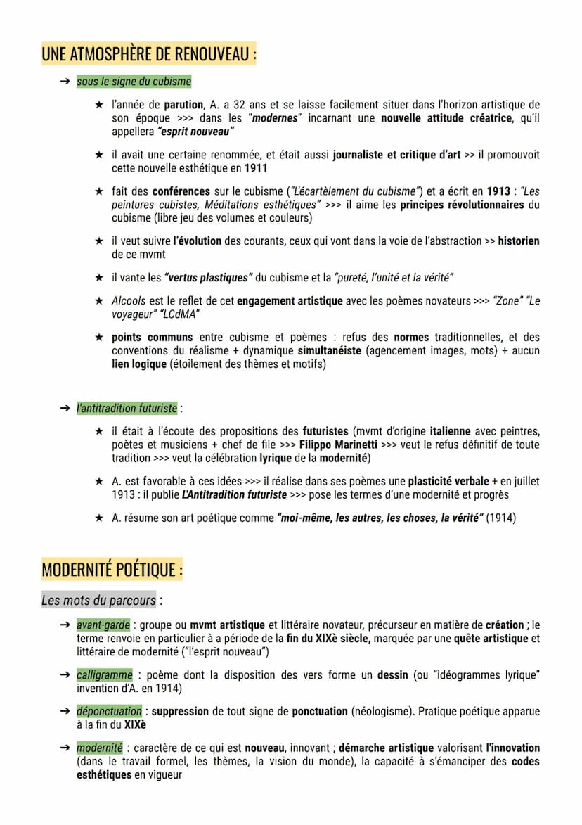 PRÉSENTATION :
Alcools, Guillaume Apollinaire
→ Nom complet : Alcools
→ Auteur : Guillaume Apollinaire (1880-1918)
→ Date de publication: av
