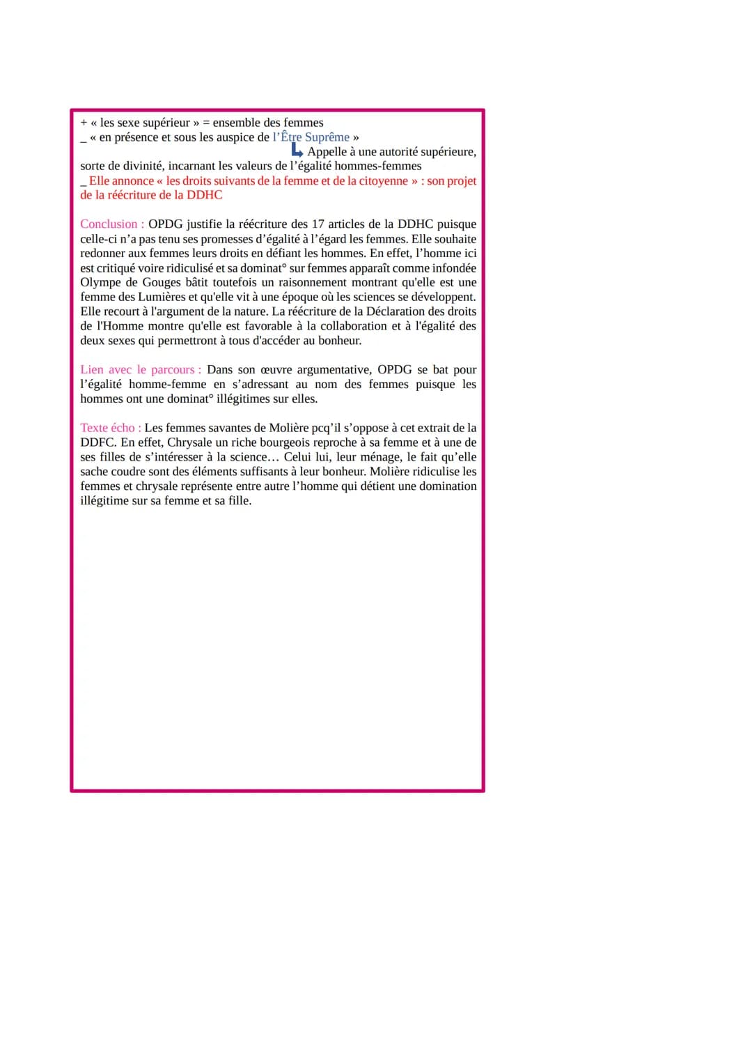 
<h2 id="introduction">Introduction</h2>
<p>En 1789, la Déclaration des droits de l'homme et du citoyen a été votée, y compris la femme dans