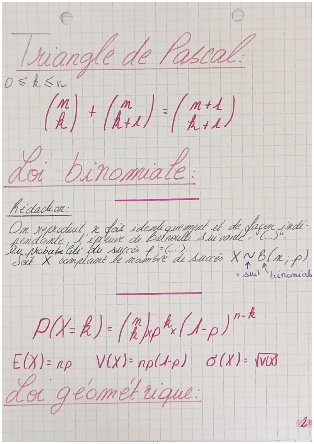 عربية
dois discretes (2)
Bernoulli
happels
и
voir fiche: bai's discretes (1)a
1) The opt
Ty's préciser que l'on est dans la de Bernouth A
Co