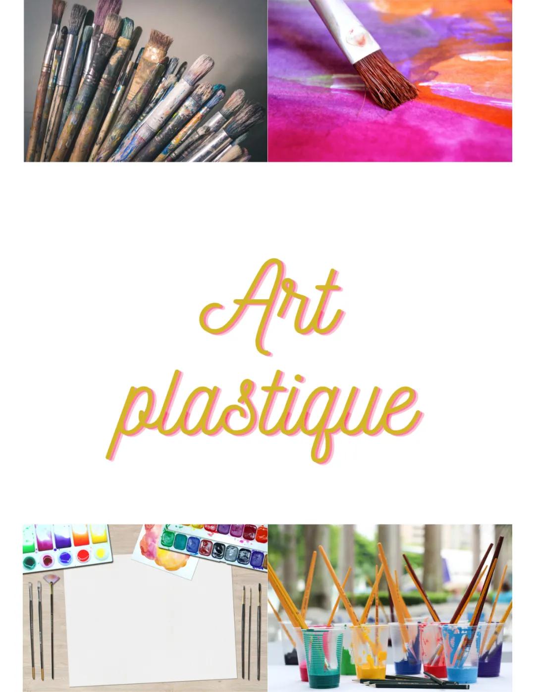 pages de Garde art plastique