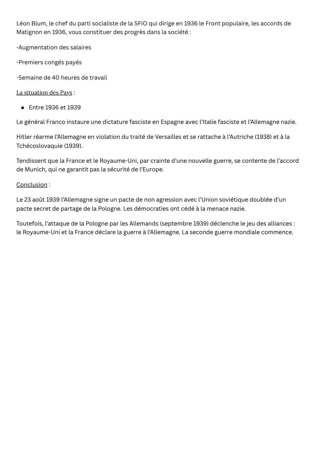 Histoire
Expériences totalitaires et démocraties fragilisées
Vocabulaire
*Régime totalitaire : système politique dans lequel l'état exerce u