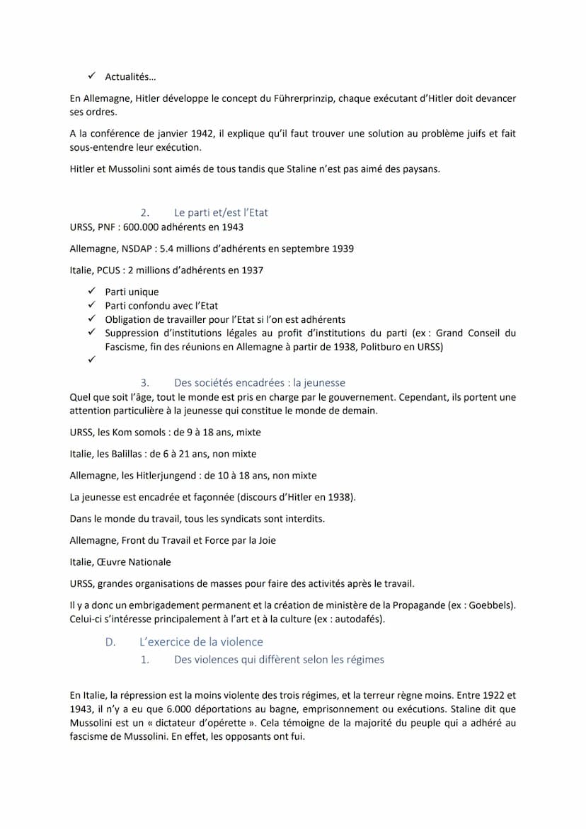 Table des matières
I.Génèse et affirmation des régimes totalitaires : la conquête du pouvoir
A.La 1e Guerre mondiale et le concept de « brut