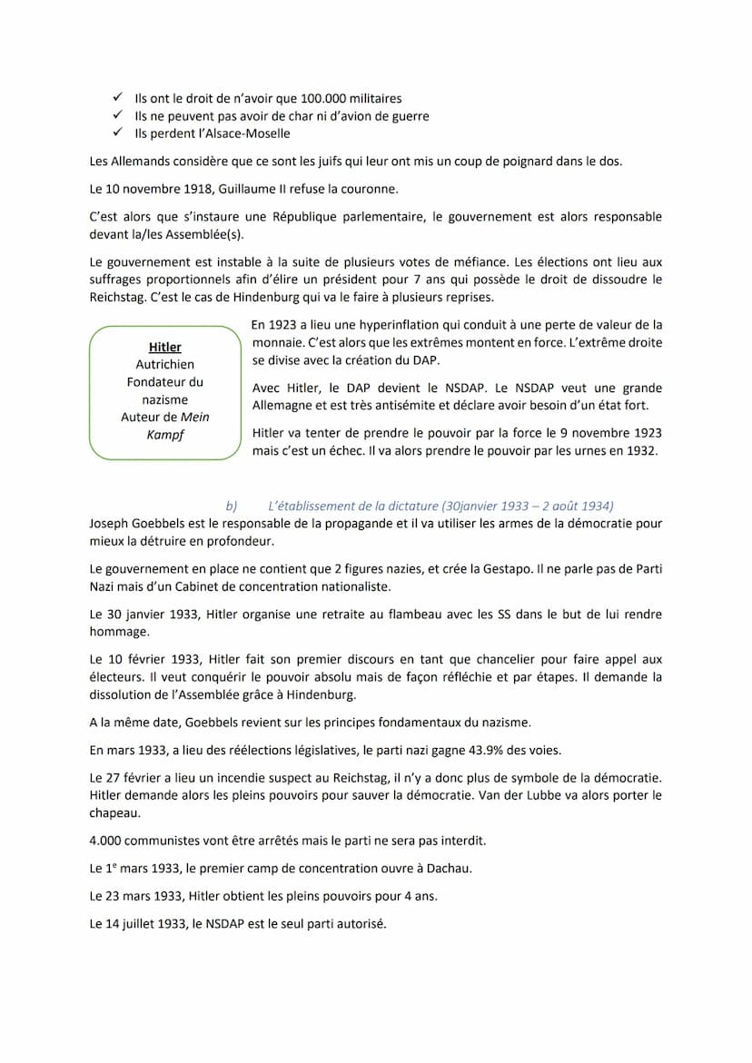 Table des matières
I.Génèse et affirmation des régimes totalitaires : la conquête du pouvoir
A.La 1e Guerre mondiale et le concept de « brut