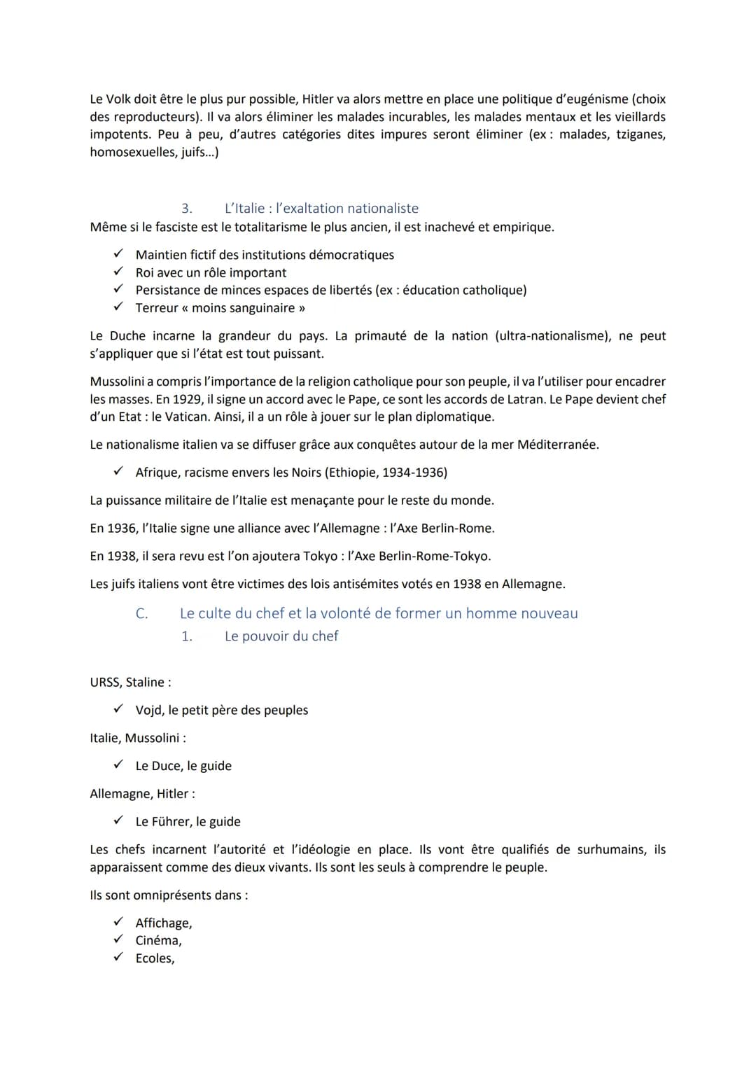 Table des matières
I.Génèse et affirmation des régimes totalitaires : la conquête du pouvoir
A.La 1e Guerre mondiale et le concept de « brut