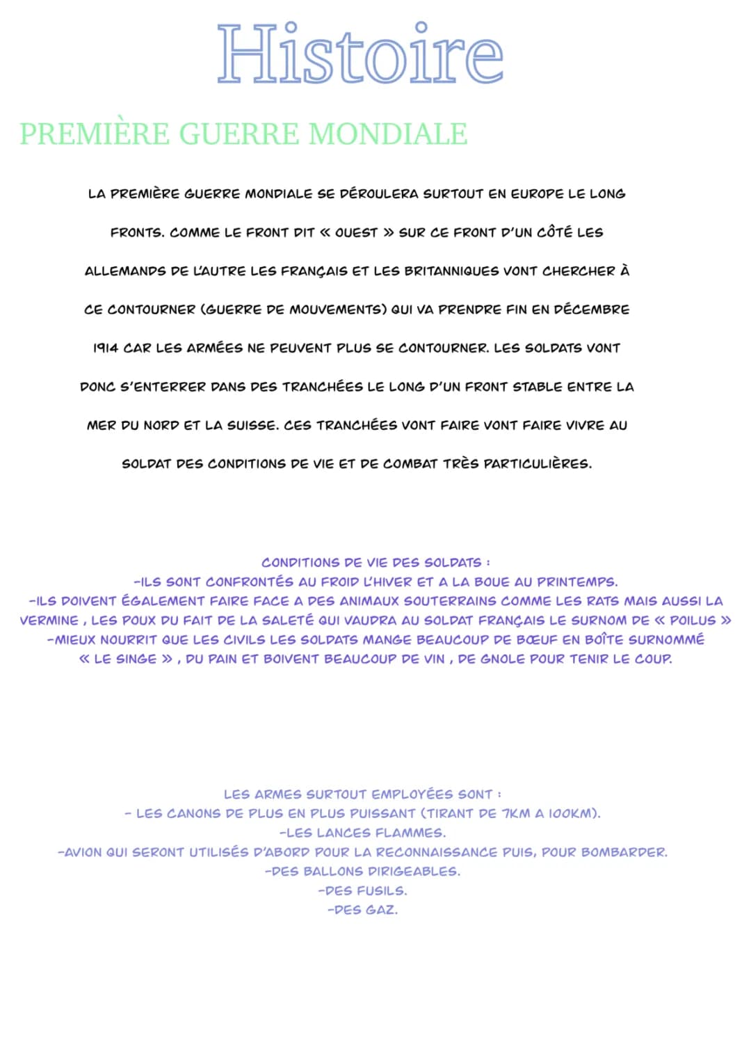 1ere guerre mondiale 